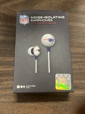 NFL New England Patriots Ear Buds Headphones-ihip