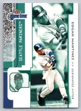 2001 Fleer Game Time #24 Edgar Martinez Seattle Mariners