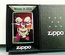 Zippo / SKULL FACE / Lighter  NEW IN BOX