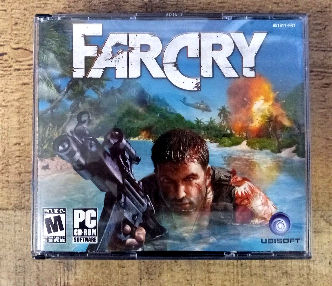 Far Cry 1 Ubisoft PC Game CD ROM Set (2004, Far Cry) All Discs / 5