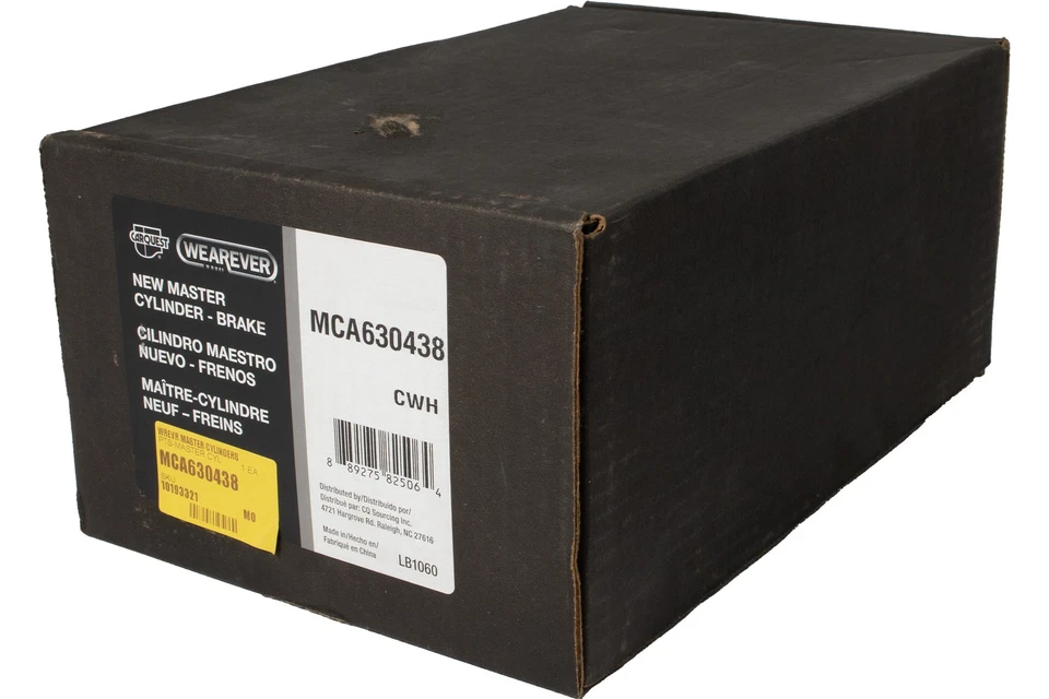 Cilindro maestro Carquest Wearever para Dodge Intrepid 2002-04 modelo ID MCA630438 Foto 3 de 4