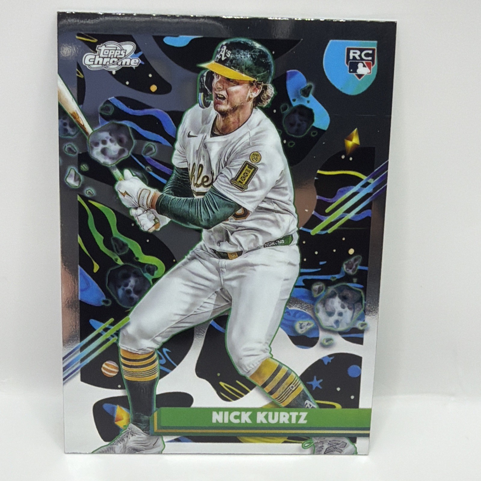 2025 Topps Cosmic Chrome Nick Kurtz RC Athletics #183
