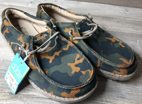 Hey Dude Wally Youth Casual Slip-On Shoes