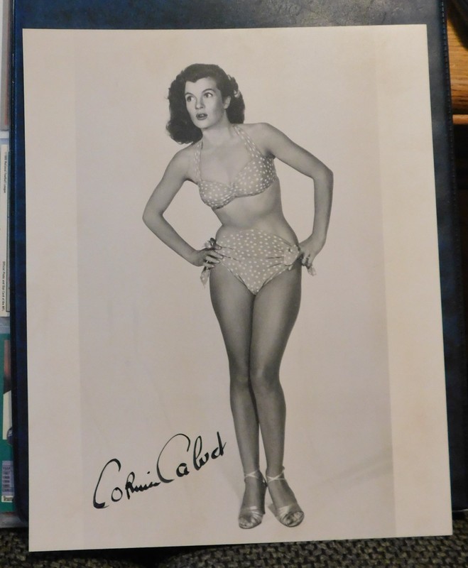 Corrine Calvet autographed 8x10 photo of this sexy & beautiful actress
