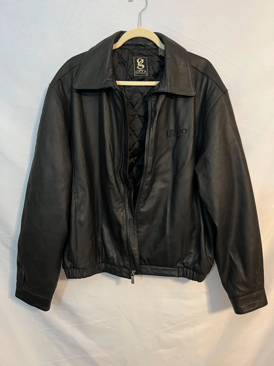 GEAR FOR SPORTS Leather Outer Shell Black Coats, Jackets & Vests