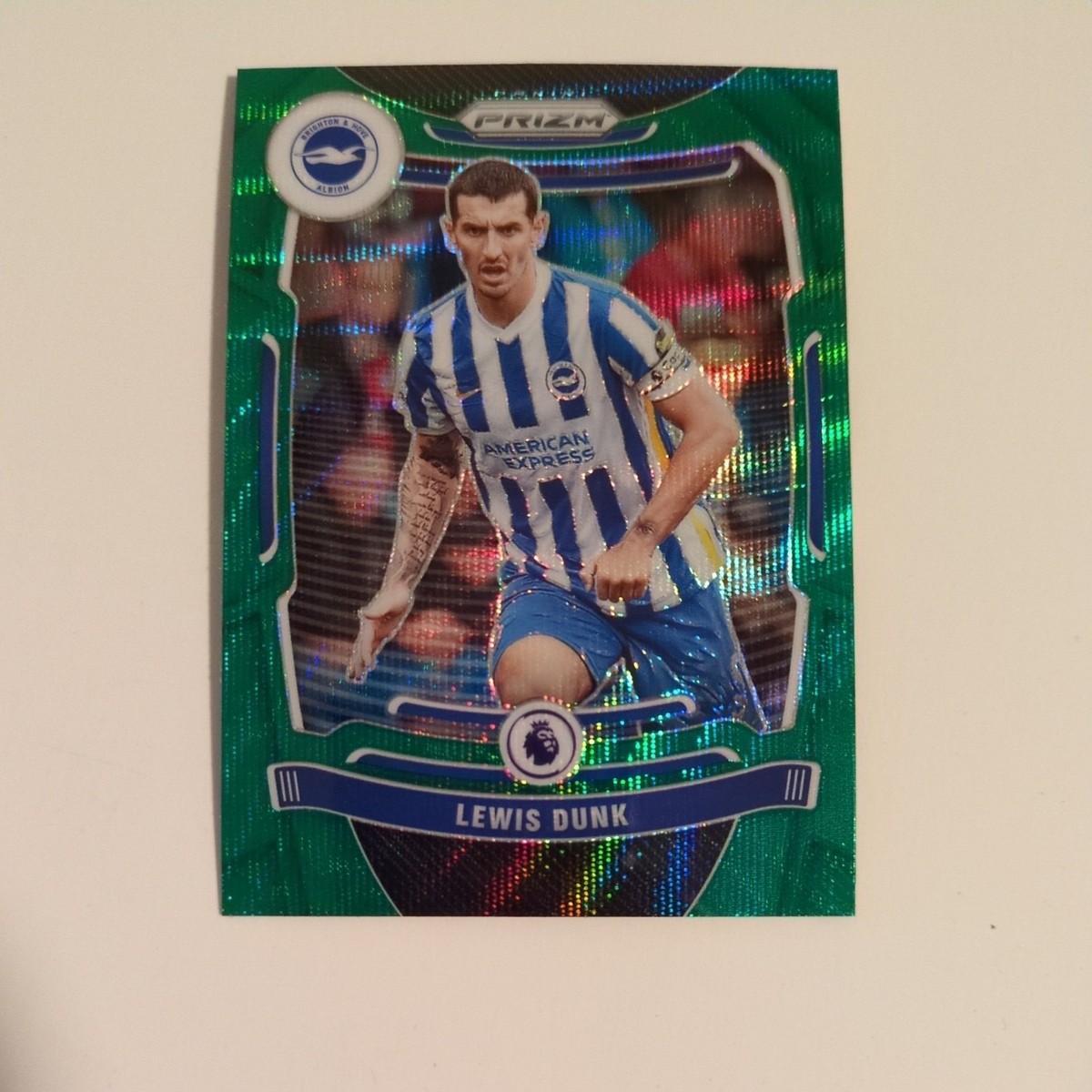 Panini Soccer Prizm W杯 20枚限定 ルカク カード 2021-22 Panini Prizm - Lewis Dunk - Green Wave Prizm - Premier