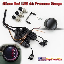 2 Red Led Display Car Air Ride Air Pressure Air Suspension Guage 18npt Sensor 2 Red Led Display Car Air Ride Air Pressure Air Suspension Guage 18npt Sensor