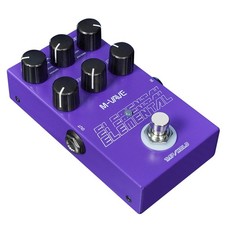M-VAVE ELEMENTAL Pedale per chitarra effetti ritardati 9 effetti tenuta modalità TAP