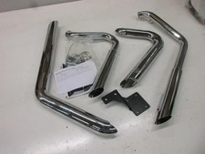Auspuff Krümmerrohr D211. Harley Davidson Softail Hitzeschild Vance&Hines