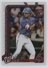 2025 Topps Chrome Update White Refractor 26/30 Daylen Lile #USC146 07m7