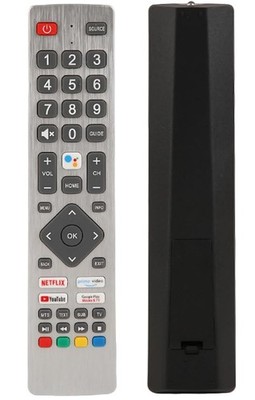 Neu Universal Ersatz Fernbedienung für Sharp OHNE Sprachfunktion, schwarz