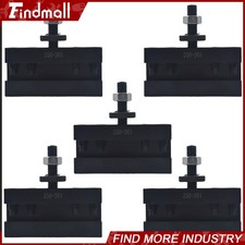 Findmall 5Pcs CXA #1 Quick Change 250-301 Tool Post Turning & Facing Holder New