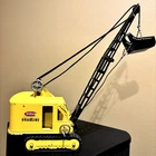 Vintage Tonka Pressed Steel Dragline Crane Crawler Toy Construction Truck
