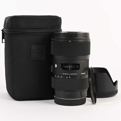 Sigma 18-35mm 1:1.8 DC 72mm Canon EF SHP 310961