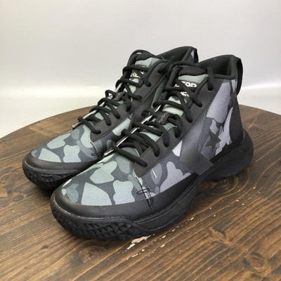 Converse Star Series BB Mid Shoes Mens Size 8 Gray Camo Sneakers 166441C