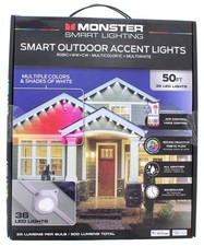 Monster Smart Lighting Outdoor Accent Lights 50FT