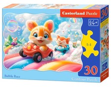 Puzzle 30 el. Bubble Race CASTORLAND B-03860 CASTOR