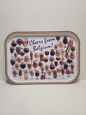 Cheers From Belgium Serving Tray Dupont Brugge