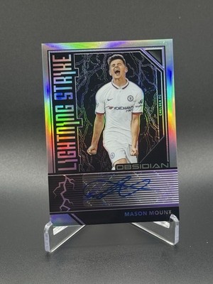 2019 Panini Obsidian - Lightning Strike Autographs /75 Mason Mount (RC) #LS-MM