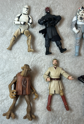 Star Wars フィギュアセット 9体 Lot Of 9 Star Wars 3.75 Action Figures 90's -00's Era Hasbro