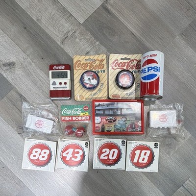 12 Vintage Coca-Cola Mixed Advertising Lot 