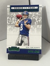 2019 Panini Contenders - DANIEL JONES - RC ROOKIE OF THE YEAR GREEN #RYA-DJ 