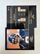 2003 Fleer Focus - Extra Effort Drew Brees #10 /500