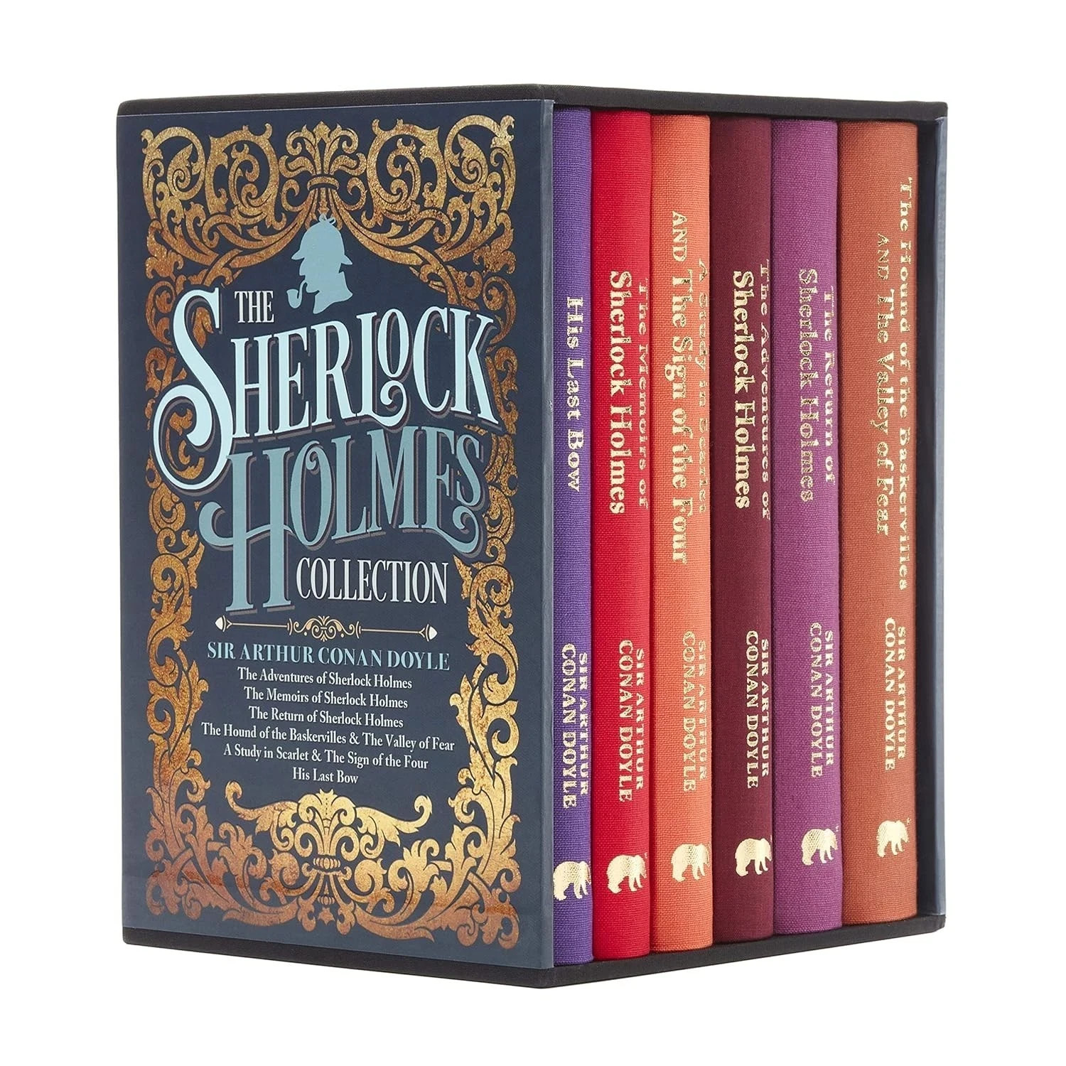 Sherlock Holmes 6 Books Collection Box Set by Sir Arthur Conan Doyle Hardcover