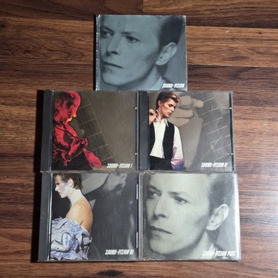 David Bowie - Sound + Vision 4 CD Set 1989 Rykodisc No Box Rock Rare HTF
