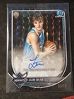 2025-26 BOWMAN CHROME RC AUTO BLACK GEOMETRIC REFRACTOR LIAM MCNEELEY 3/10