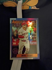 1990 FOIL  MIKE TROUT  2025 Topps Update   35th Anniversary  #U90-38 ANGELS