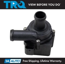 TRQ Auxiliary Electric Coolant Water Pump Direct Fit for Audi Volkswagen