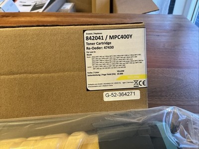 Toner Ricoh 842041/MP C400 Y Yellow Gelb Toner Kompatibel 10.000 Seiten Neu
