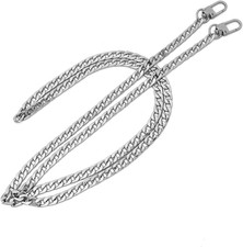 Purse Chain DIY Handbag Strap Shoulder Bag 47 Inches Long Metal Accessory Replac