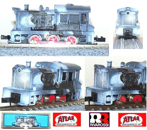ATLAS 4069 Von RIVAROSSI Militärlokomotive In Wehrmacht-Tarnung WWII Box Spur N | Zustand: Gebraucht