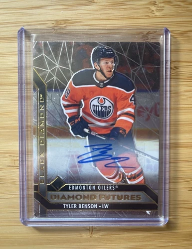 2020-21 Upper Deck Black Diamond TYLER BENSON Diamond Futures AUTO 81/99 BDF-BE