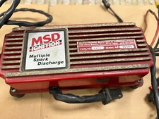 MSD 6400 Ignition Box Analog 450-480V Output Race Used Free Ship FW