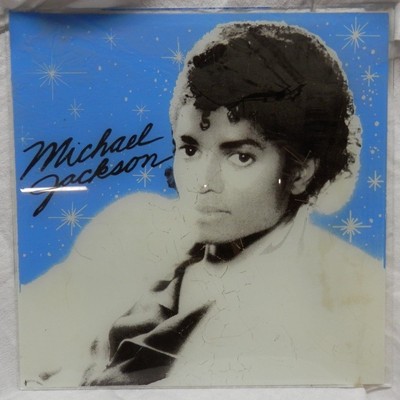michael jackson Carnival prize Thriller album cover glass mirror