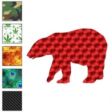 Polar Bear, Vinyl Decal Sticker, 40 Patterns  3 Sizes, 797