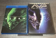 Alien Blu-ray Alien VS Predator DVD lot