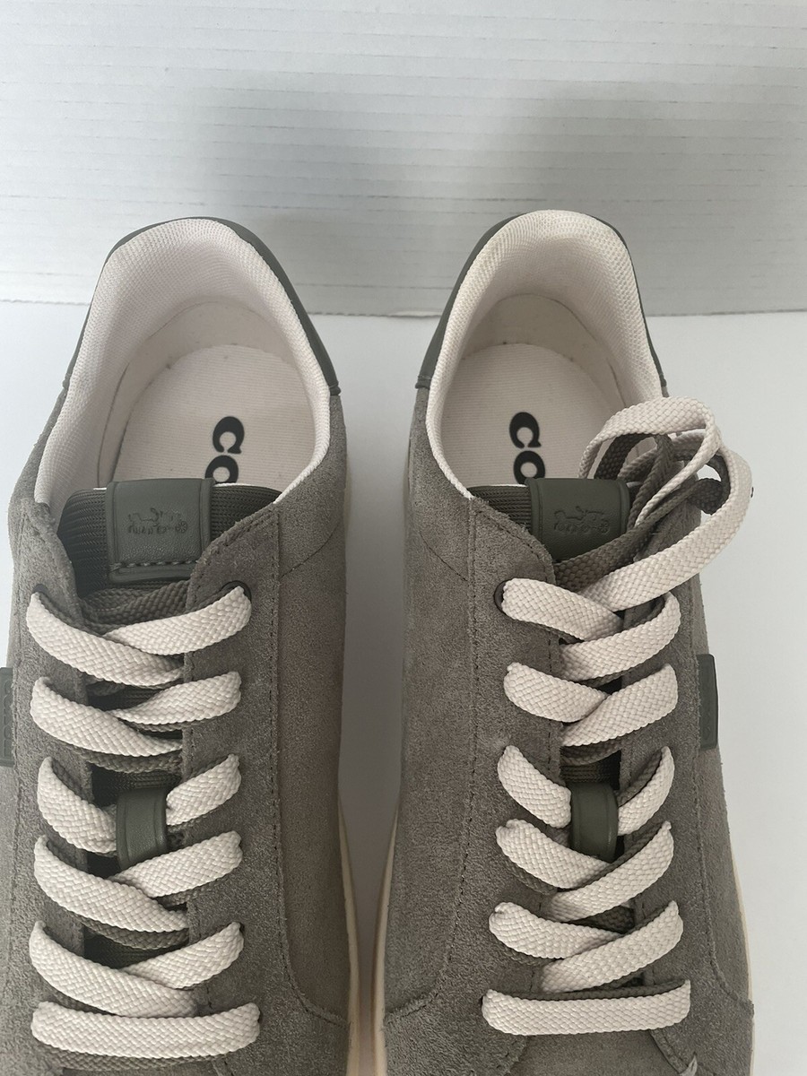 Coach Shoes Mens Size 11 Green White Low Top Retro Court Sneakers Suede Leather COACH Soho Sneaker (Men) | Nordstrom main image 2
