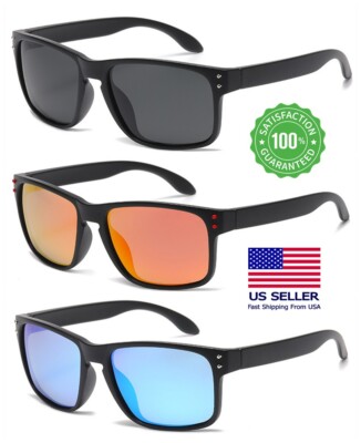 Tac Polarized Square Sunglasses for Men Women Driving Sports UV400 Sun Glasses