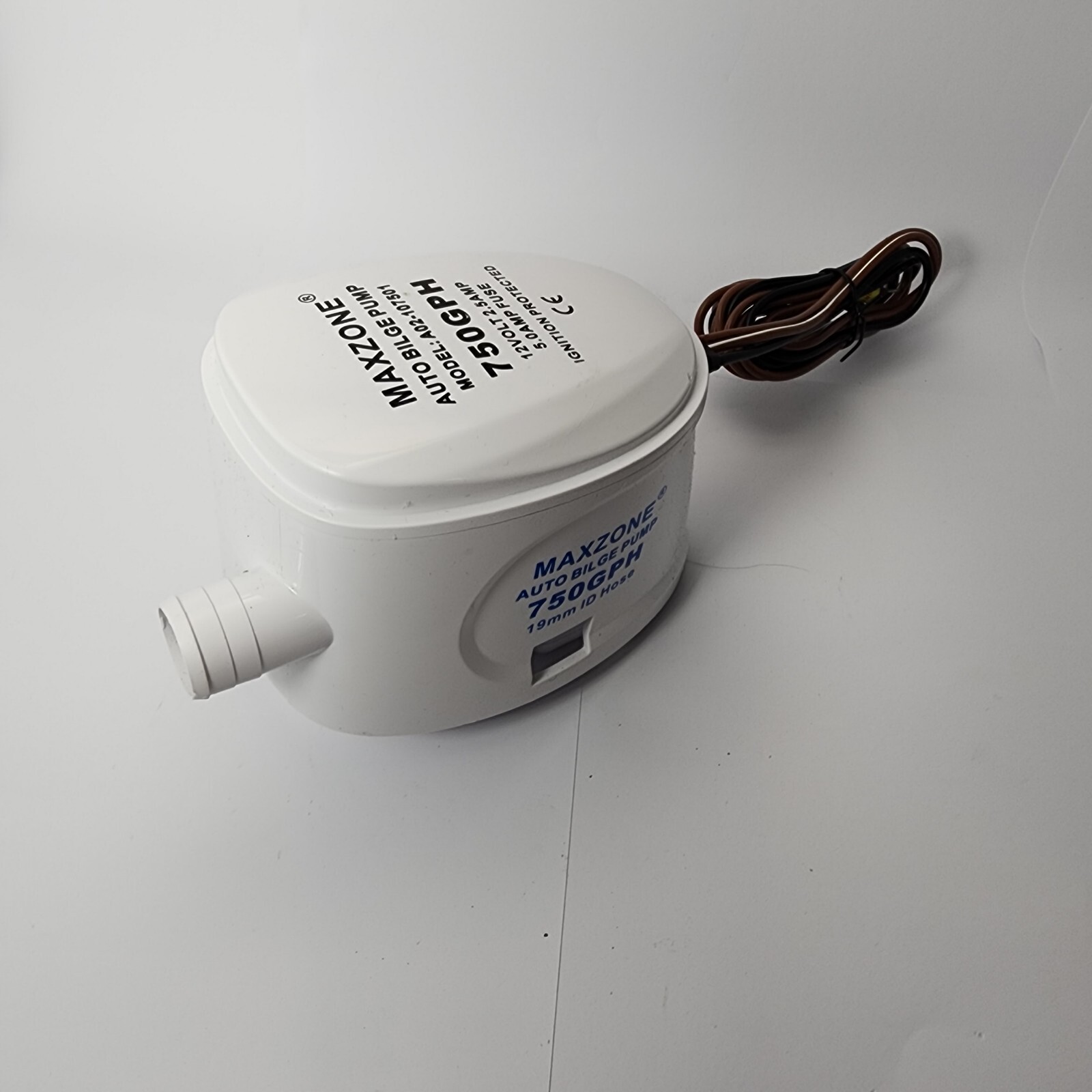 MAXZONE Automatic Submersible Boat Bilge Water Pump 19MM ID Hose 12V A02107501 eBay