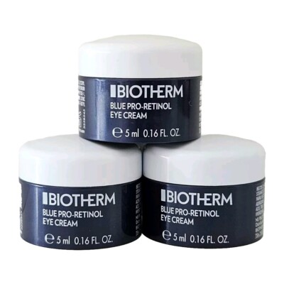 Biotherm Blue Pro Retinol Eye Cream 15 ml Augencreme 3x 5 ml