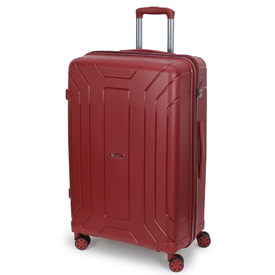 Valigia trolley set valigie marca ORMI rigido Leggero Abs Luchetto Americano TSA - Immagine 2 di 3