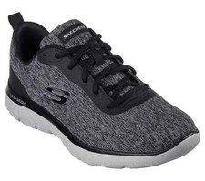 Skechers Shoes Mens Black Sport Walk Comfort Memory Foam Casual cushioned 232695