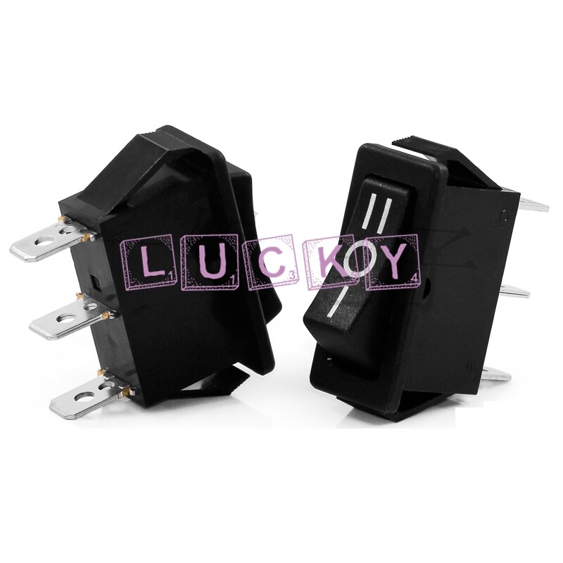 Reset Rocker Switch Switch 1pc LIGHT COUNTRY R4 Double Side Self-Reset Rocker Switch 3 Pins ...