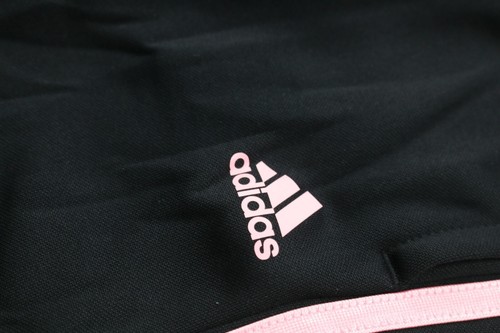 Adidas Youth Tech Fleece Jogger Black Pink 3 Stripes M 10/12 , L 14 , XL 16 NWT - Picture 9 of 18