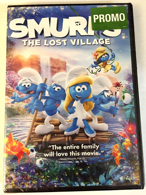 Smurfs The Lost Village DVD Brand New Sealed! Ships Free  With Tracking