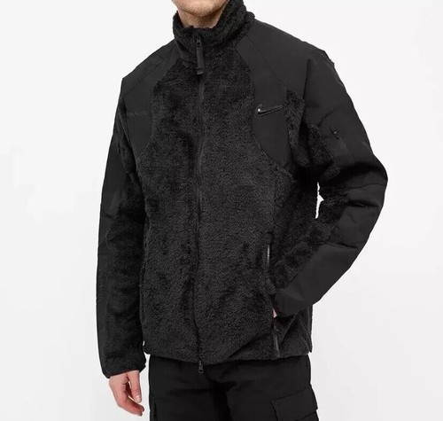 Nike Drake NOCTA Polar Fleece Fur Jacket Black Small DA3995-010 Size Small - 第 1/4 張圖片